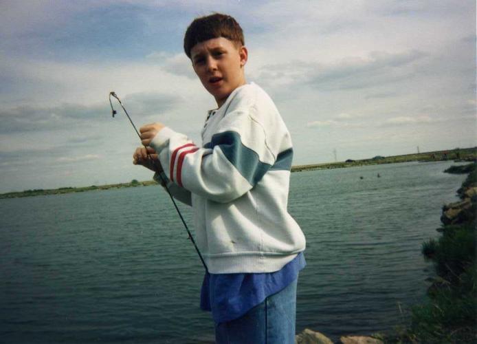Austin loved to fish